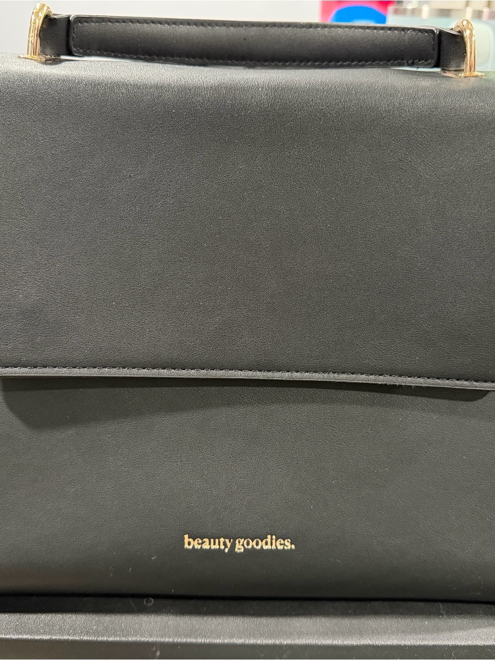 Black Top-Handle Women’s Bag/ Lunch Bag